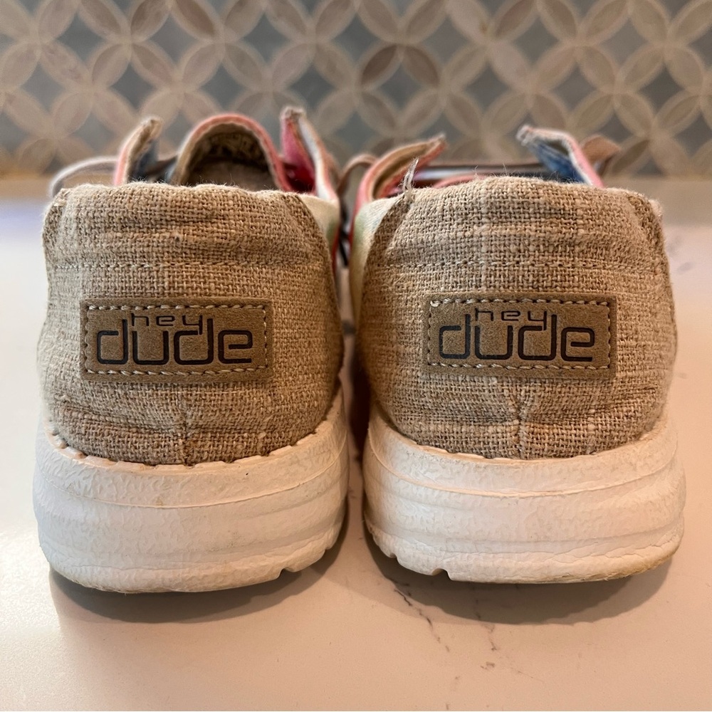 Hey Dude Wendy Boho Mandala Tie Dye Slip On Sneakers Size 7 - Picture 6 of 12